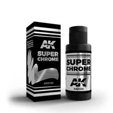 AK Interactive AK9198 Super Chrome 60ml - US