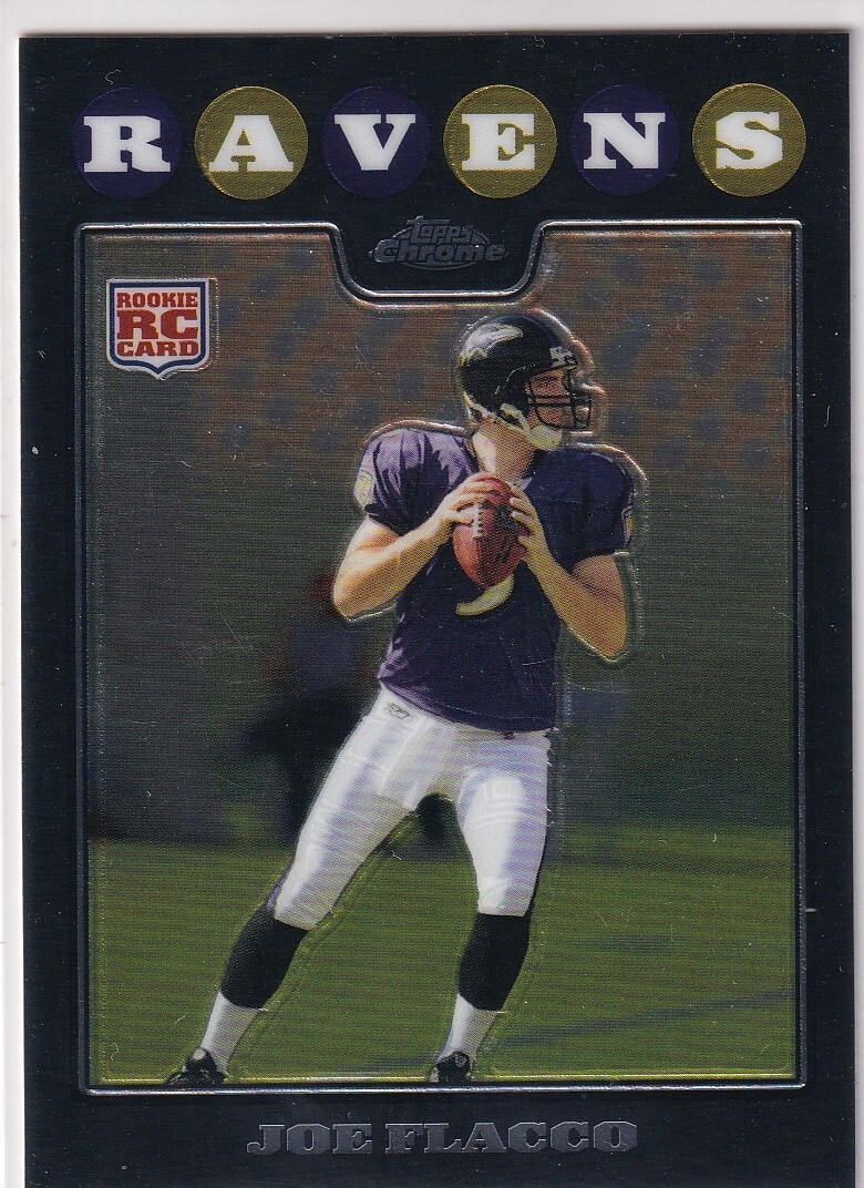JOE FLACCO 2008 Topps Chrome #TC170 RC Ravens