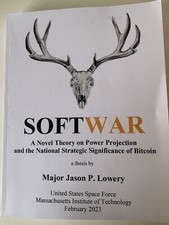 Softwar: A Novel Theory on Power Pr..., Lowery, Jason P - FIRST EDITION PRINT
