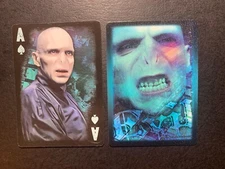 Swap Playing Card  HARRY POTTER   Ace of Spades  CARTAMUNDI