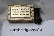 NIKON RIGHT ANGLE VIEWFINDER GENUINE NIKON BRAND NEW OLD STOCK in NIKON BOX