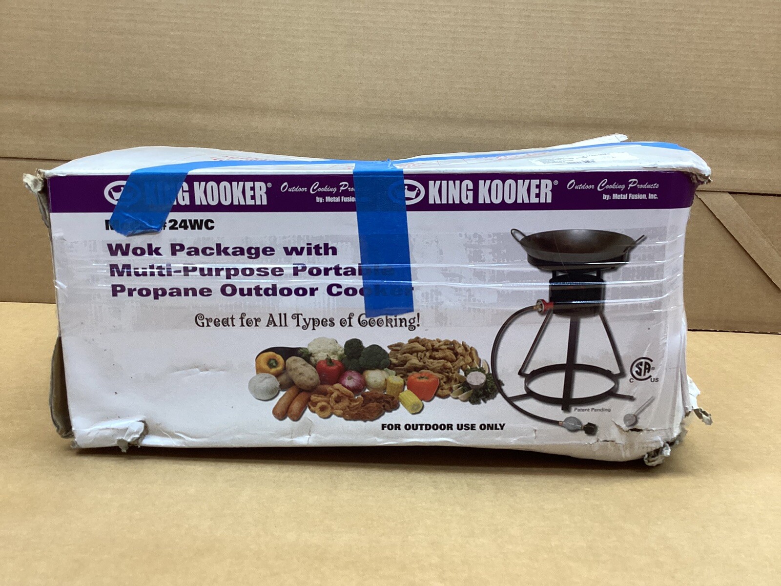 King Kooker Portable Propane Gas Cooker DeepFry Thermometer 18 in