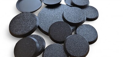 Tabletop Bases Rund, personalisierten  Größen und Farben, 20 bis 160mm