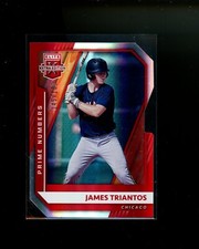 2021 Elite Extra Edition Prime Numbers C Die Cut #56 James Triantos /189