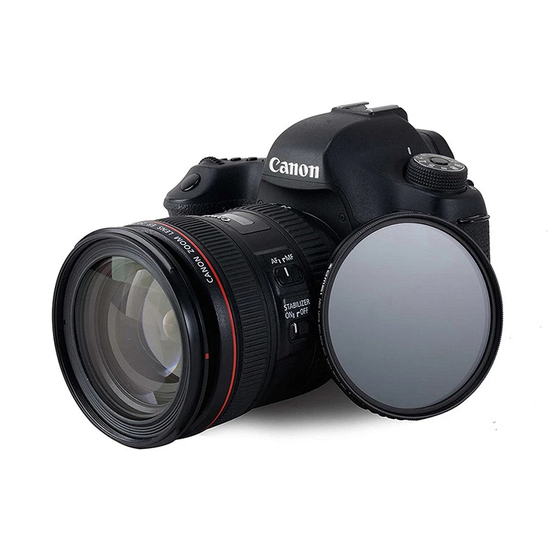 ZOMEI 52mm ABS Slim Adjustable Filtro Neutral Density ND2-400 Filter For Camera - Image 4 of 4