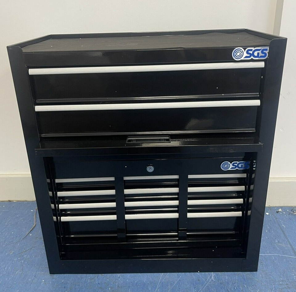 SGS STC1000 MECHANICS 8 DRAWER TOOL BOX CHEST & ROLLER