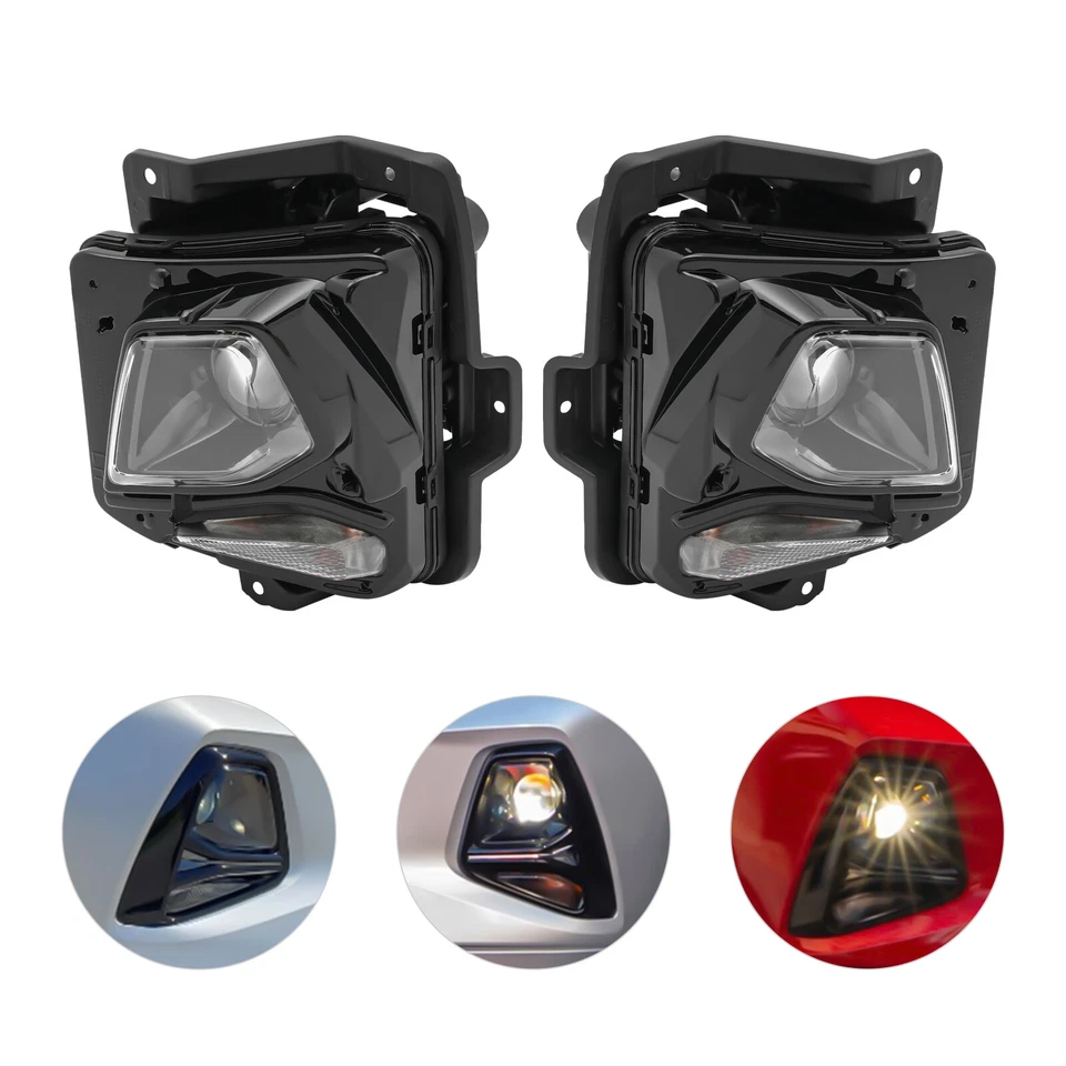 For 2019-2021 Chevrolet Blazer LED Headlight Projector Headlamps (LH/RH) Opt.