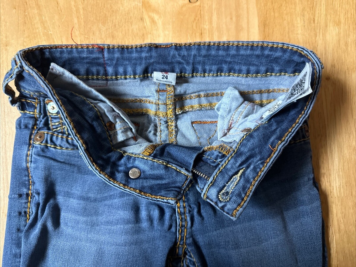 パンツ TRUE RELIGION 24 True Religion Juniors Super Skinny Sz 24x28 Modern City School | eBay
