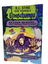Give Yourself Goosebumps #6 Beware of the Purple Peanut Butter First Print 1996