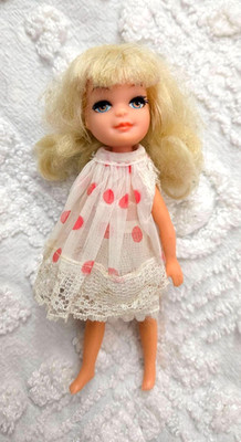 Vintage Uneeda Doll Co Inc Tinyteens Doll 1967 Hong Kong Tiny Teens Outfit