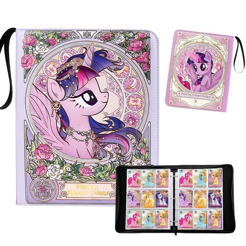 my little pony card binder BUNDLE 2025 Topps Series 1 Official Collectors Binder with 40 9-Pocket main image 1
