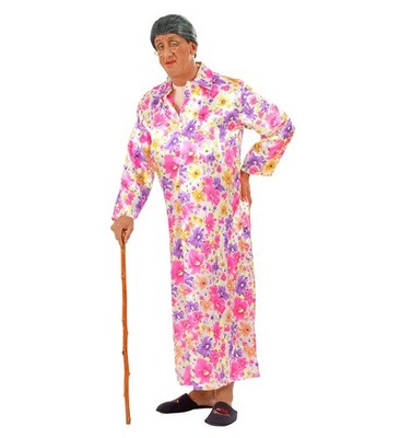 Widmann Flasher Granny (Sexy Jumpsuit, Dressing Gown) (L) Different Colors