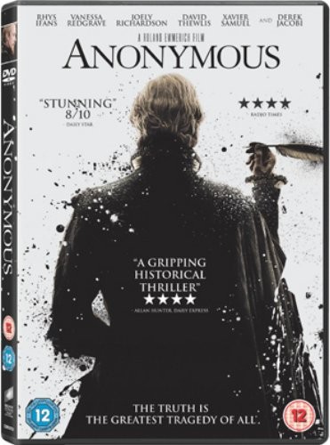 Anonymous - Sealed NEW DVD - Vanessa Redgrave