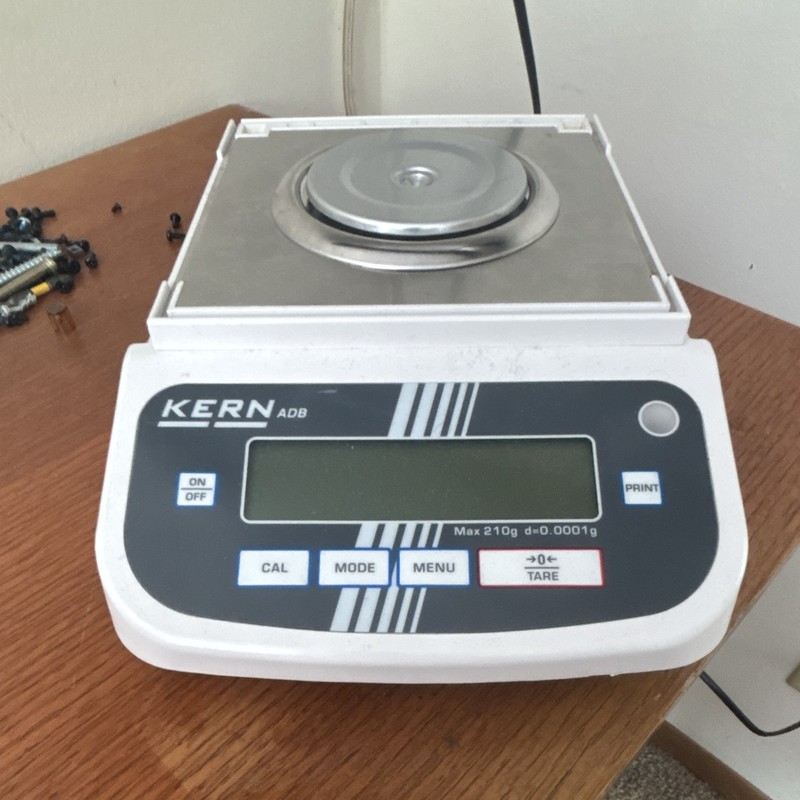 KERN ADB 200-4 Analytical Balance Lab Scale 210g x 0.0001g MPN ADB 200-4A