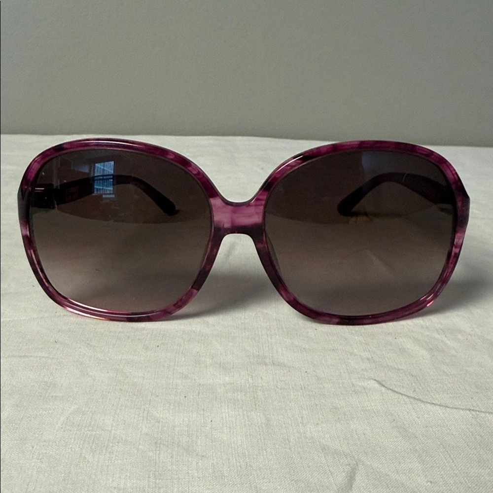 Salvatore Ferragamo Purple Square Sunglasses for Women for  display picture 1