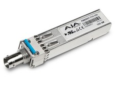 AJA FIBERST-1TX-12G 1-Channel 12G-SDI Single Mode ST Fiber Transmitter SFP