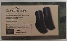 Nordic-Walking-Puffer Cross Country Adventuridge 2 Paar schwarz