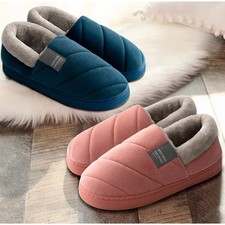 Large 46/47 Men Winter Warm Furry slippers Couples Casual Bedroom Outdoor Thick