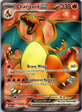 Charizard ex Ultra Rare SV: Scarlet Violet 151 183/165 NM