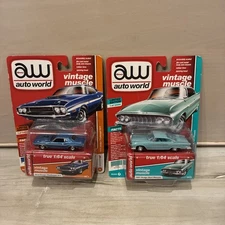 UH Auto World 2019 Muscle Car 1970 Dodge Challenger & 61 Dodge Dart Phoenix