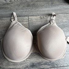 NWT Third Love 24/7 Classic Contour Plunge Bra Underwire Taupe Sz 40G no Pads 