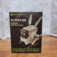 GravaStar ALPHA 65 65W GaN Fast Charger Unopened