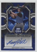 2023 Panini Elite Extra Edition Hidden Gems Blue Anthony Hall #HG-AHL Auto 1xd