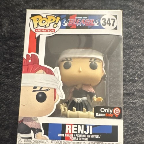 Funko Exclusive Bleach Renji Pop! Animation Vinyl Figure 347 GameStop