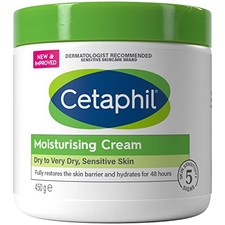 Cetaphil Body Moisturiser, 450g, Moisturising Cream For Dry to Very Dry,