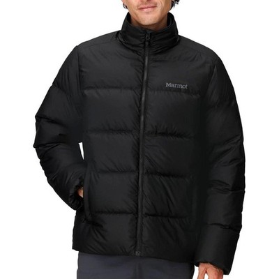 Marmot Men's Guides Down Jacket 700 Fill M16230-001 Black Winter Puffer NEW