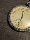 1920's New York Standard Pocket Watch 15 Jewels Silver Case w/ Chain. — photo 5