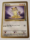 Meowth Gold Bordered Promo Jungle 56/64 LP English Pokemon