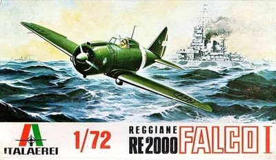 Reggiane RE 2000 Falco I - 1:72 - Italaerei - A104