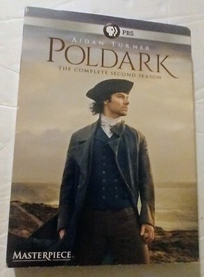 Poldark Season 2 Full Length Edition 3 Disc Set DVD New. Sealed. Slip Case. 