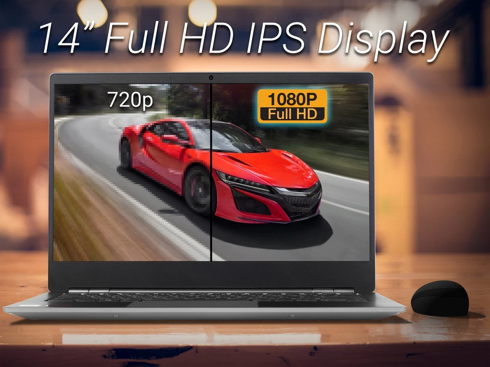 Lenovo ThinkBook 14s,FHD, i5-8265U, 8GB RAM, 512GB SSD,Radeon 540X, Win10 Pro - Image 2 of 4