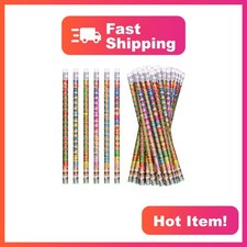 emzrivo Birthday Pencils Happy Birthday 24 Count 6 Styles