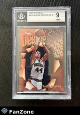 1997-98 Topps Finest #110 AUSTIN CROSHERE RC BGS 9