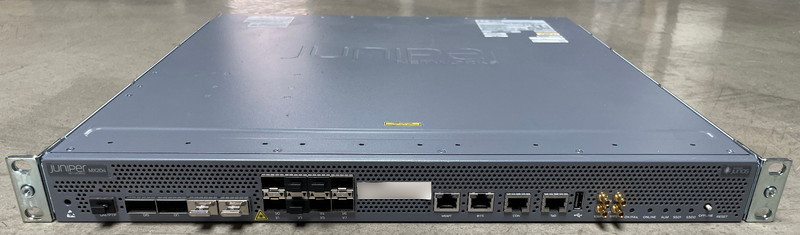 Juniper MX204-IR JNP204  8x 10G SFPP & 4x 100G Edge Router, Dual AC