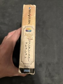 Phantasy Star Collection SATURN JAPAN VERSION COMPLETE w/manual and maps