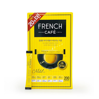 French Cafe Instant Coffee Mix (200 Sticks)