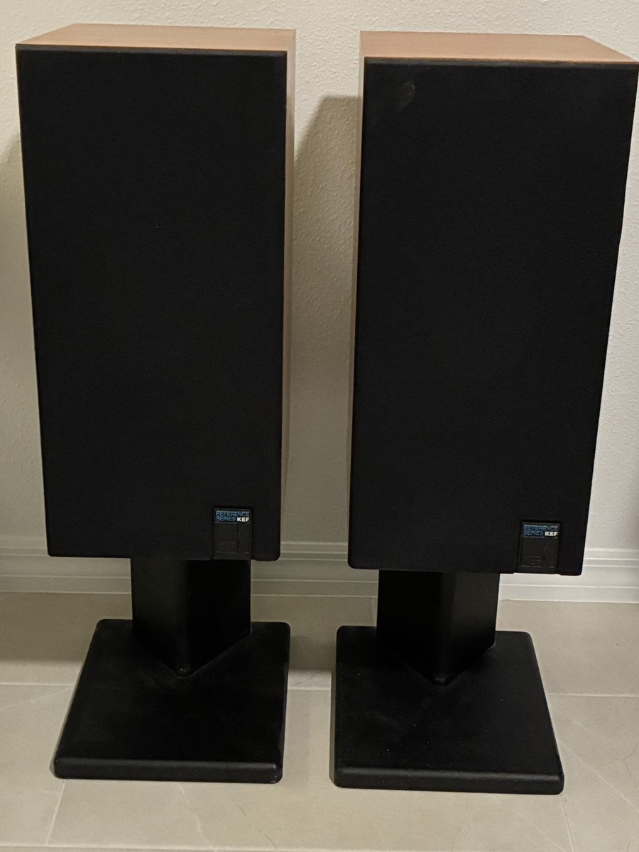 KEF 103/3 Speakers with Kube , Power Supply, Grills, Stands