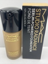 Mac Studio Radiance Serum-powered Foundation Nc20 1.0 Oz 30 Ml New In Box Mac Studio Radiance Serum-powered Foundation Nc20 1.0 Oz 30 Ml New In Box