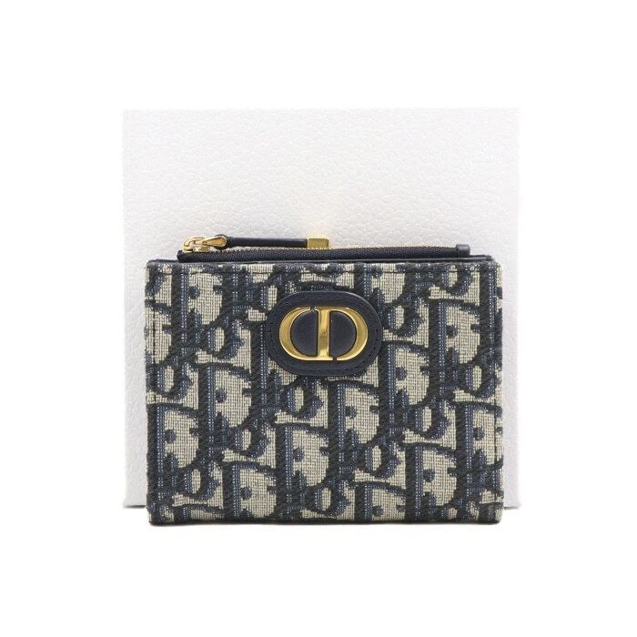 Portefeuille Dior Dahlia 30 Montaigne Bleu Oblique S2197UTZQ aa48185 125708859