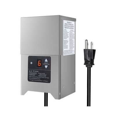 300W Low Voltage Landscape Transformer, 120V to 12V/15V AC Multi-Tap, Weather...