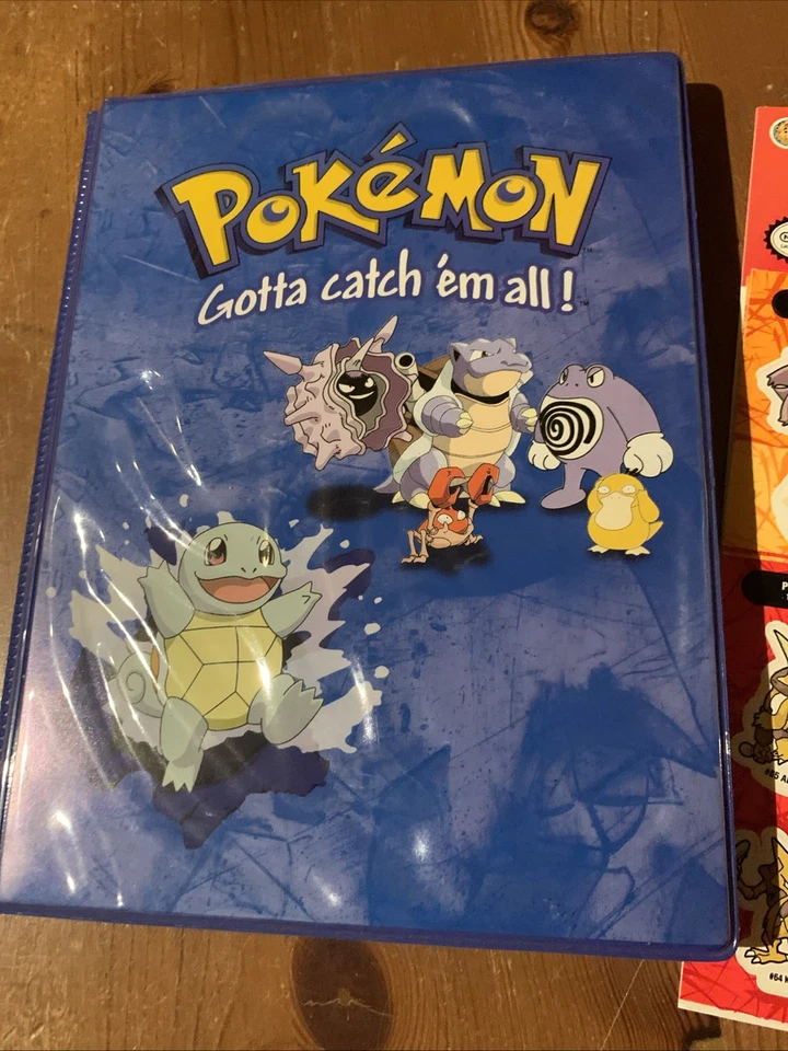 Pokemon Base Set Binder/Ordner - Nintendo 2000 Toysite 1. Edition Mit Karten - Bild 2 von 4