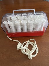 VTG Clairol Style Setter C-20-1 Wax Hot Rollers Hair Curlers Working NO CLIPS