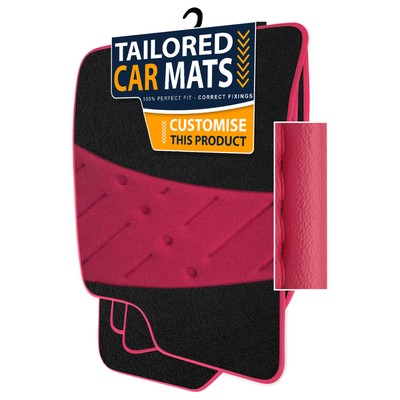 To fit Honda Shuttle 7 Seater 1995-1998 Black Luxury Tailored Car Mats [FW]