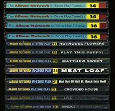 ALBUM NETWORK IN STORE PLAY TUNE-UP PROMO 9 CD LOT MEAT LOAF MATTHEW SWEET