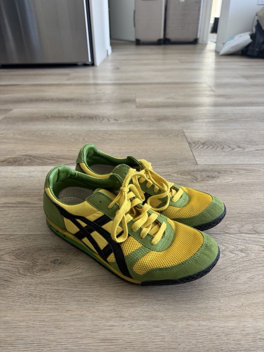 そにあ Rare Vintage ASICS Onitsuka Tiger Ultimate 81 Men's 8.5 Green