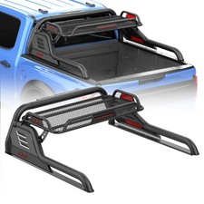 Adjustable Length Truck Bed Roll Bar For F-150gladiatorsilveradotacoma Wled